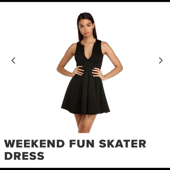 Windsor Dresses & Skirts - Black skater dress